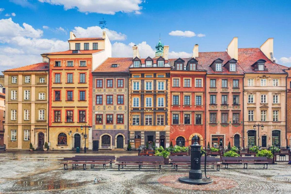 Ferienwohnung Four Seasons Old Town - Winter Warschau Exterior foto